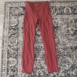 lululemon athletica Maroon Leggings